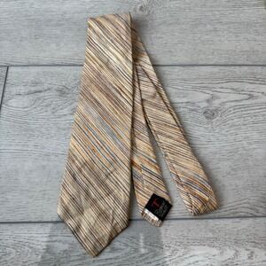 Robert Talbott Tie Hand Sewn‎ 1960's Phil Fairchild | multicolor | 54"L 3.5"W